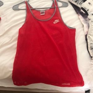 Vintage mesh Nike tank top